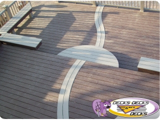 Curved Decking Omaha Azek