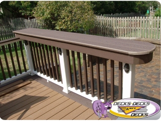 deck table top counter decking trex