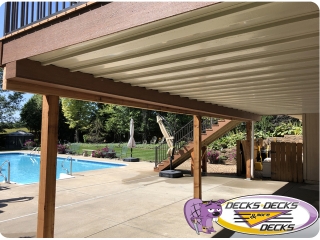 drainage system dry area under decks omaha