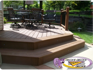 Lights Stairs Omaha Deck