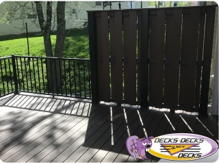 privacy screen fence deck omaha