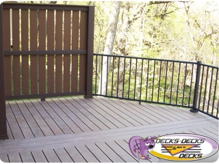 screen privacy low maintenance decks omaha