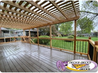 Pergolas Arbors omaha builders deck