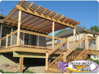 pergola structure arbor papillion