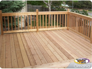 Deck made of Cedar