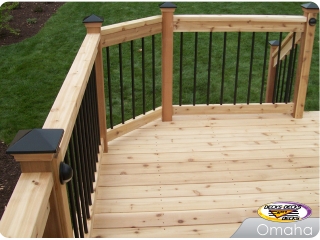 Cedar deck