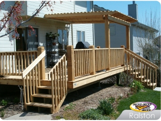 Cedar Deck with Arobr