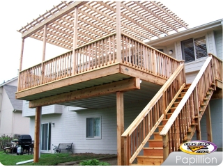 Cedar Deck with Arbor