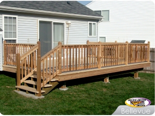 Cedar deck