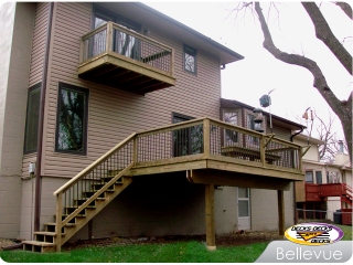 Cedar Deck with Balusters