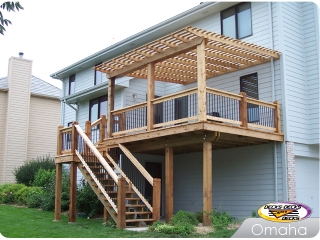 Cedar Deck with Balusters