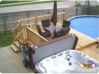 Cedar Pool Deck