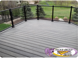 Aluminum railing deck company omaha