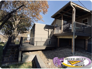 Multi Tier Deck Project Omaha