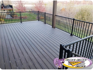 Papillion Low-maintenance Deck project