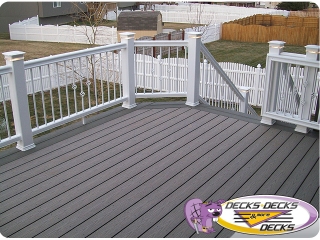 TimberTech lights omaha deck