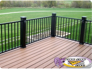 aluminum deck railing omaha