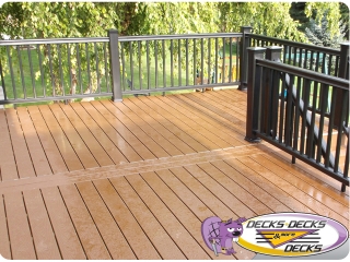 composite decking railing omaha