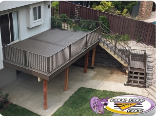 low maintenance decking railing omaha