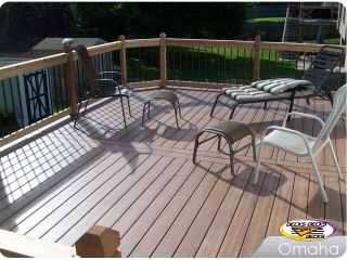 TimberTech mixed deck
