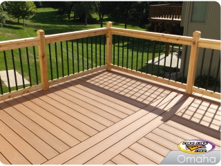 Trex mixed deck