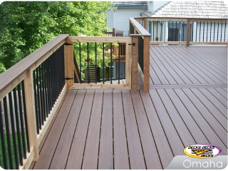 Trex mixed deck