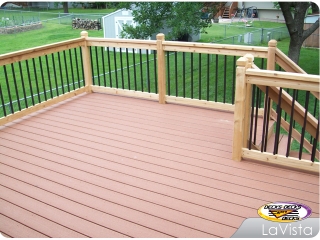 Trex mixed deck