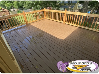 Cedar deck composite decking Omaha