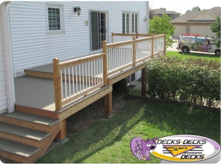 Composite TimberTech Omaha Decks