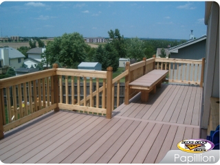 TimberTech mixed deck