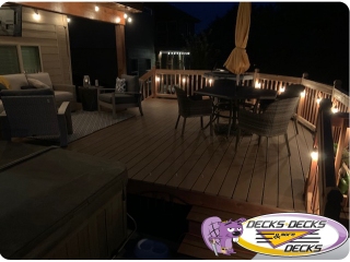 Night decking lighting Nebraska