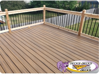 Trex Tropical decking deck builder