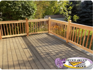 cedar wood deckorators omaha nebraska deck builder