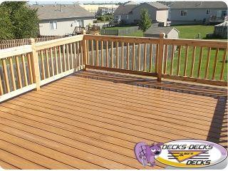 composite pvc decking railing omaha