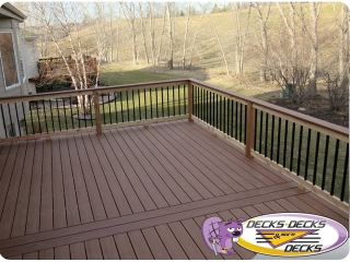 mixed deck trex timbertech papillion