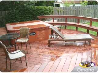 Spa Deck in Omaha