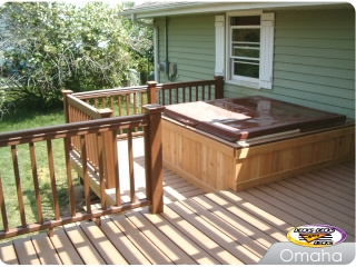 Spa Deck in Omaha