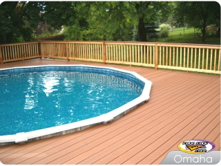 Mixed Pool Deck in Omaha