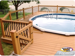 Above Ground Pool Deck