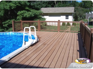 Trex Pool Deck in Papillion