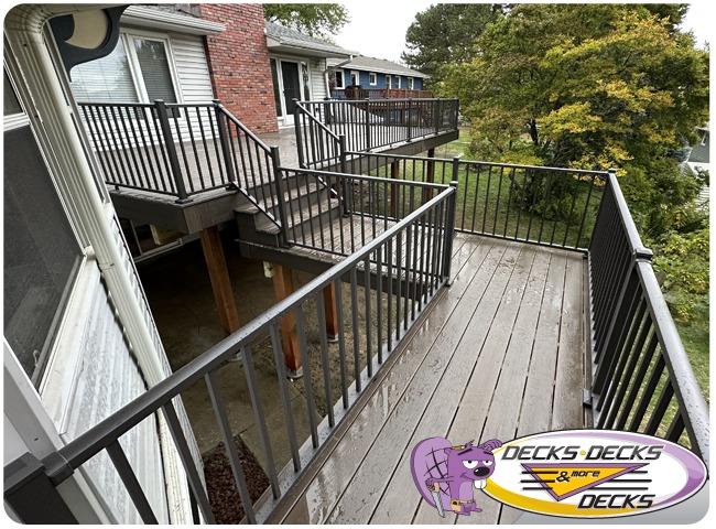 Premium deck built with exceptional craftsmanship and design