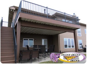 Bellevue composite deck built by trusted professional builders.