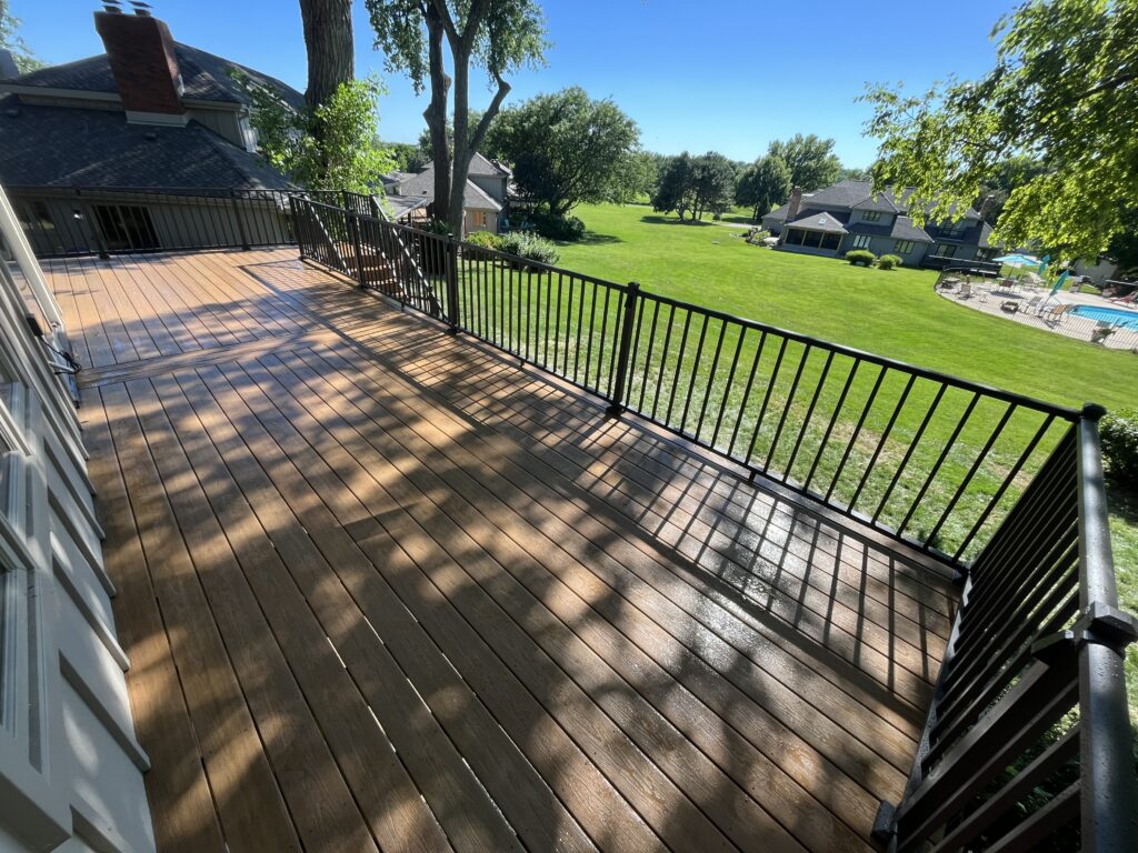 West Omaha Deck Builder - Custom Composite Deck Installation