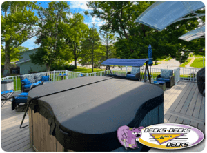 All-season deck designed for year-round outdoor living