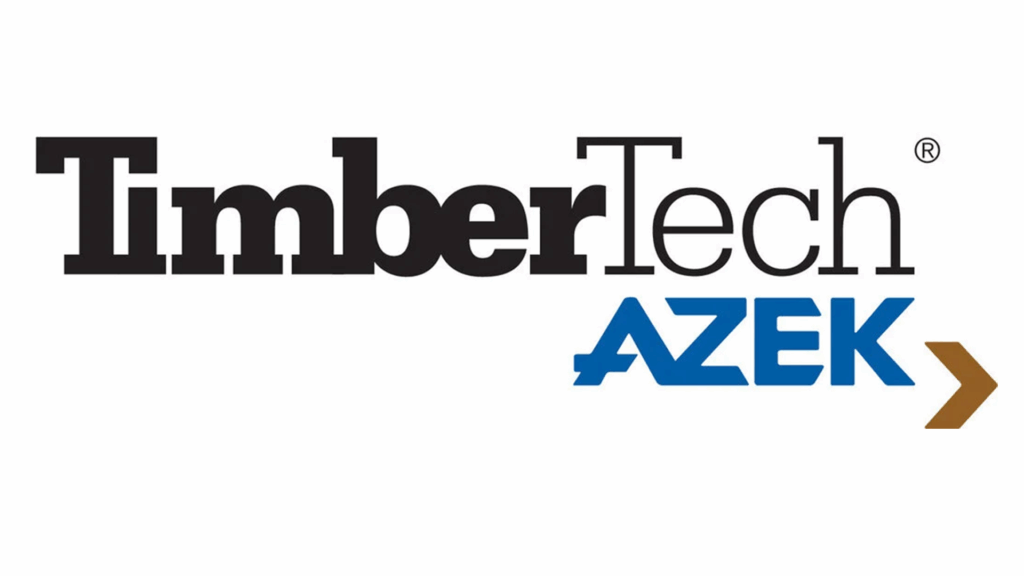 Certified deck builder partner logos including TimberTech, Trex, and Deckorators